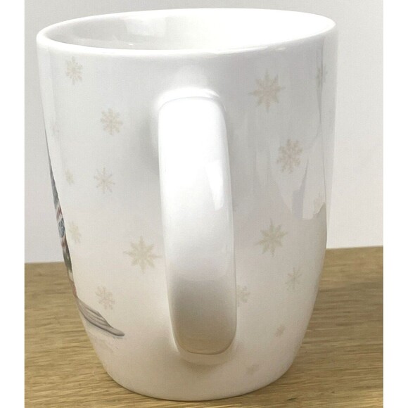 Williams Sonoma Arctic Seal Fair Isle Nordic Sweater Christmas Snow Holiday Mug - Picture 5 of 9